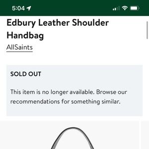 All Saints Edbury Bag
